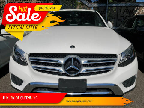 2018 Mercedes-Benz GLC for sale at LUXURY OF QUEENS,INC in Long Island City NY