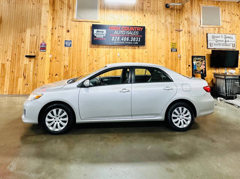 2012 Toyota Corolla for sale at Boone NC Jeeps-High Country Auto Sales in Boone NC