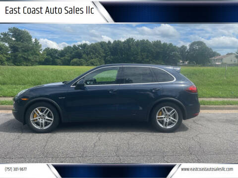 2012 Porsche Cayenne for sale at East Coast Auto Sales llc in Virginia Beach VA