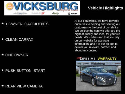 2023 Nissan Altima 2.5 SV