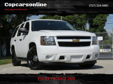 2013 Chevrolet Tahoe for sale at Copcarsonline in Largo FL