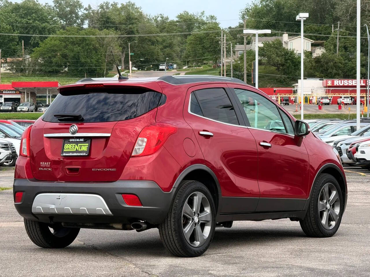 Red 2014 Buick Encore Leather Leather 4dr Crossover 2