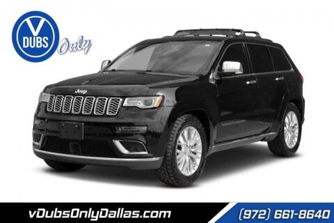 2017 Jeep Grand Cherokee for sale at VDUBS ONLY in Plano TX