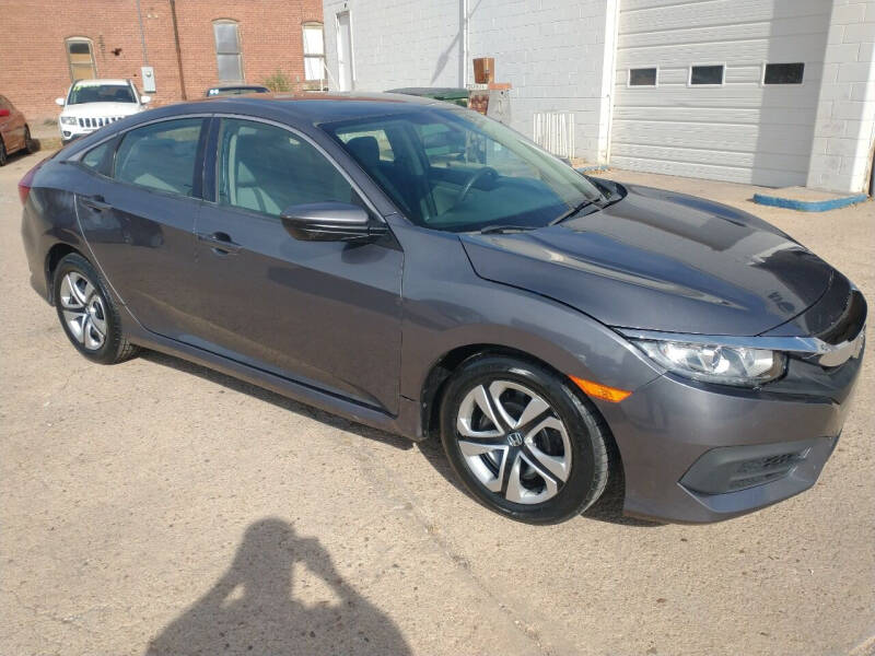 2016 Honda Civic for sale at Apex Auto Sales in Coldwater KS