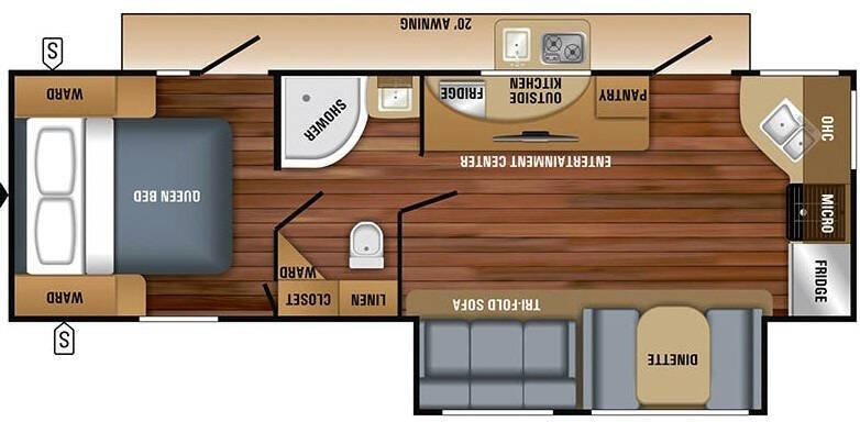 2018 Jayco WHITEHAWK 26RK