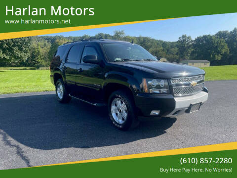 2010 Chevrolet Tahoe for sale at Harlan Motors in Parkesburg PA