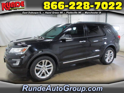 2017 Ford Explorer for sale at Runde PreDriven in Hazel Green WI