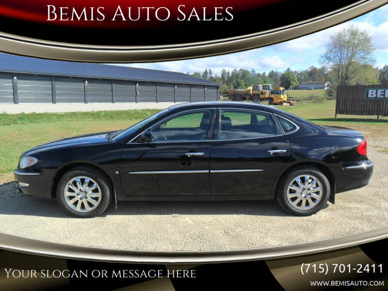 2008 Buick LaCrosse for sale at Bemis Auto Sales in Crivitz WI