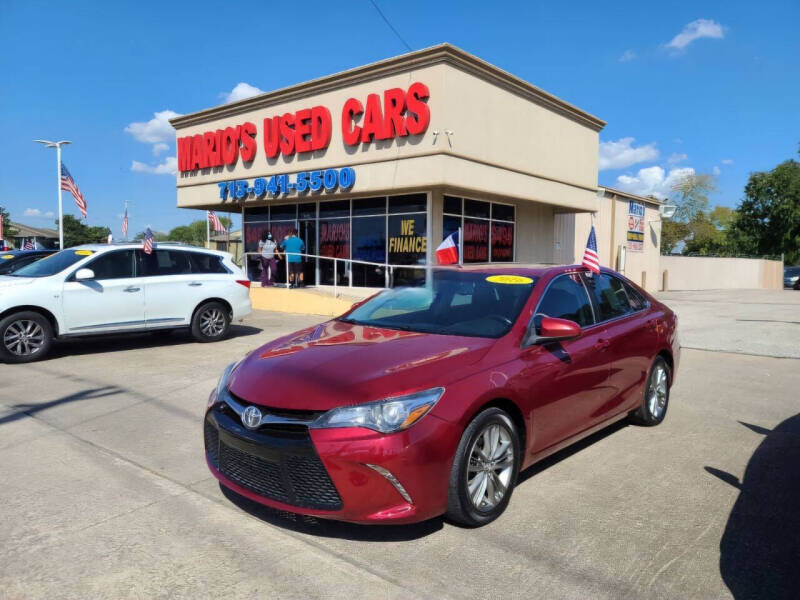 Used 2016 Toyota Camry Special Edition with VIN 4T1BF1FK2GU566410 for sale in Houston, TX