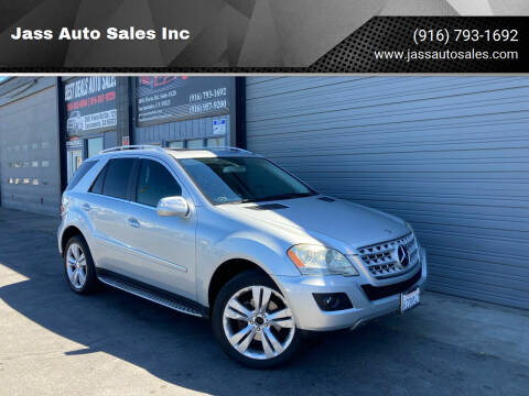 2009 Mercedes-Benz M-Class for sale at Jass Auto Sales Inc in Sacramento CA