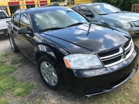2013 Dodge Avenger for sale at DAMM CARS in San Antonio TX