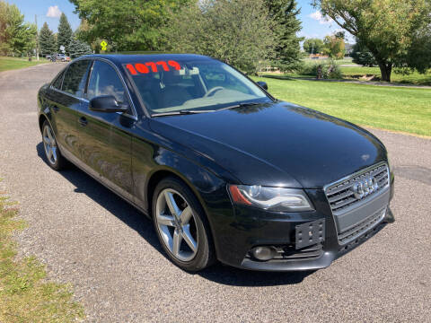2010 Audi A4 for sale at BELOW BOOK AUTO SALES in Idaho Falls ID
