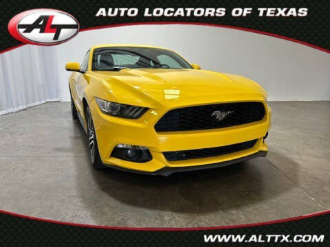 2016 Ford Mustang for sale at AUTO LOCATORS OF TEXAS in Plano TX