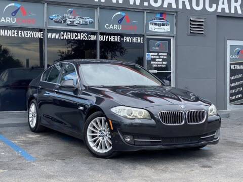 2013 BMW 5 Series for sale at CARUCARS LLC in Miami FL