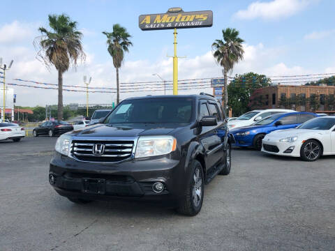 2012 Honda Pilot for sale at A MOTORS SALES AND FINANCE in San Antonio TX