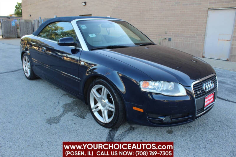 2008 Audi A4 for sale at Your Choice Autos in Posen IL