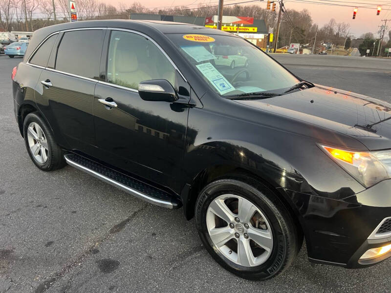 2010 Acura MDX for sale at Shifting Gearz Auto Sales in Lenoir NC