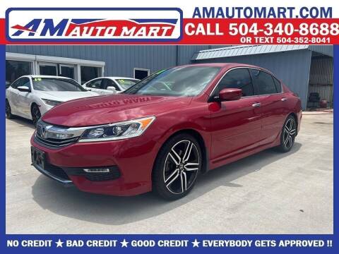 2017 Honda Accord for sale at AM Auto Mart Marrero LLC in Marrero LA