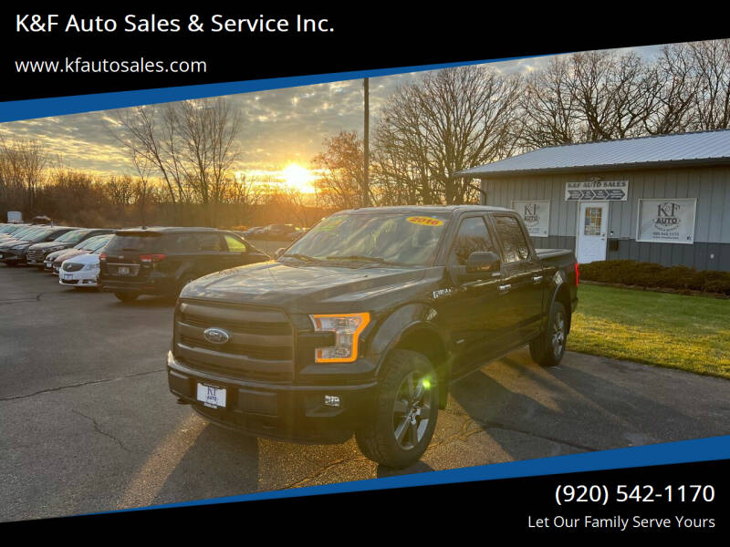 2016 Ford F-150 for sale at K&F Auto Sales & Service Inc. in Jefferson WI