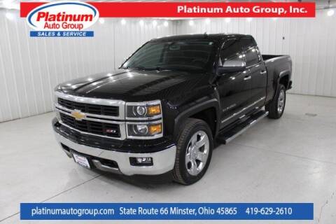 2014 Chevrolet Silverado 1500 for sale at Platinum Auto Group Inc. in Minster OH
