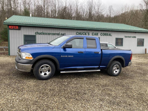 2011 RAM 1500 for sale at CHUCK'S CAR CORRAL in Mount Pleasant PA