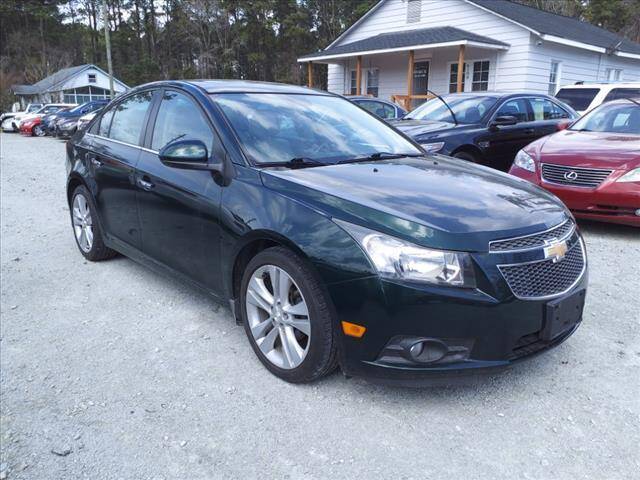 2014 Chevrolet Cruze for sale at Town Auto Sales LLC in New Bern NC