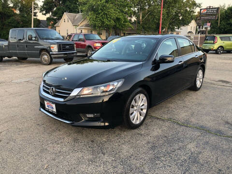 2014 Honda Accord for sale at Bibian Brothers Auto Sales & Service in Joliet IL
