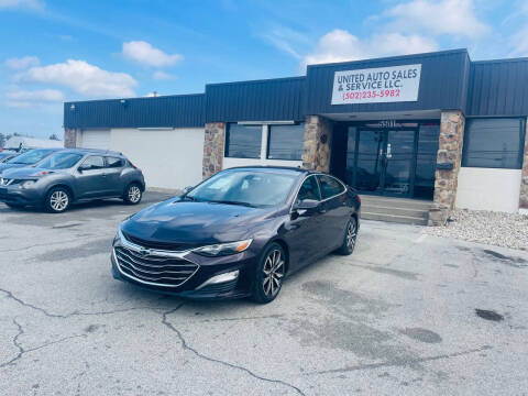 2021 Chevrolet Malibu for sale at United Auto Sales and Service in Louisville KY