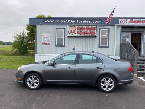 2012 Ford Fusion for sale at Route 33 Auto Sales in Carroll OH