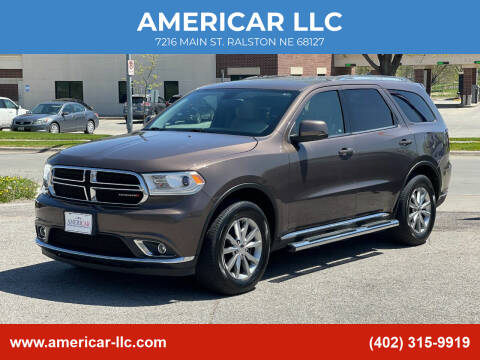 2017 Dodge Durango for sale at AMERICAR LLC in Omaha NE