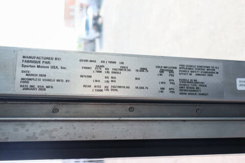 2020 Ford Stripped Chassis