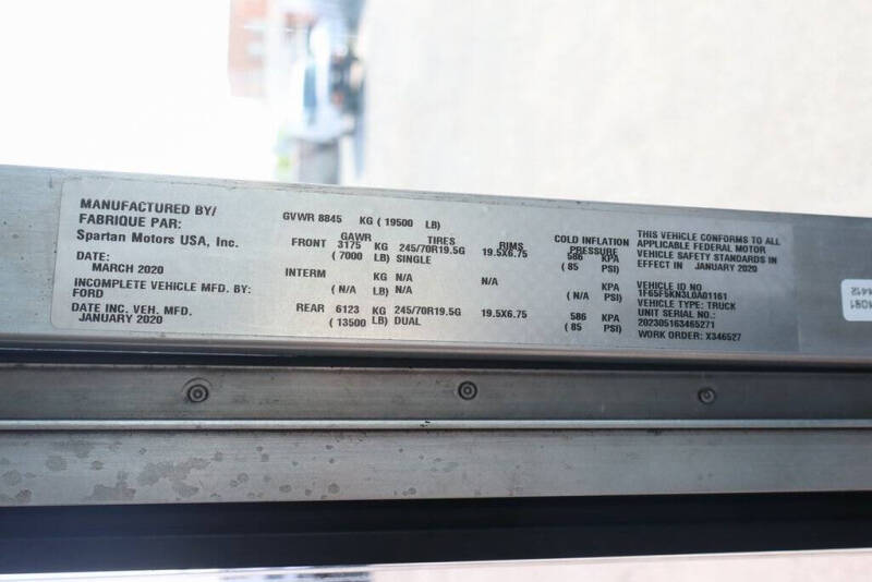 2020 Ford Stripped Chassis