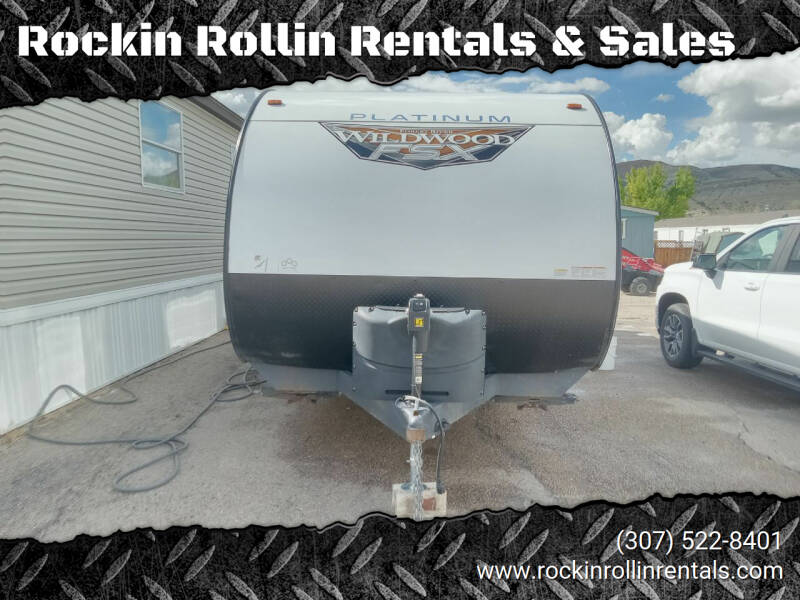 2022 Forest River WildWood FSX for sale at Rockin Rollin Rentals & Sales in Rock Springs WY