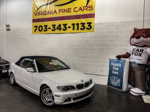 2006 BMW 3 Series for sale at Virginia Fine Cars in Chantilly VA