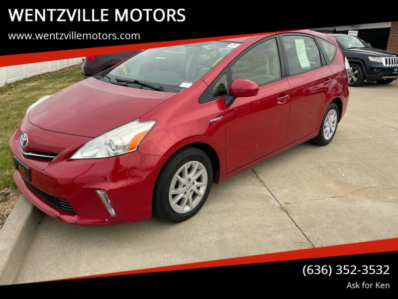 2013 Toyota Prius v for sale at WENTZVILLE MOTORS in Wentzville MO
