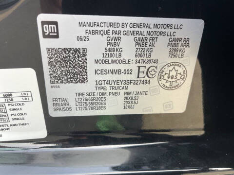 2025 GMC Sierra 3500HD