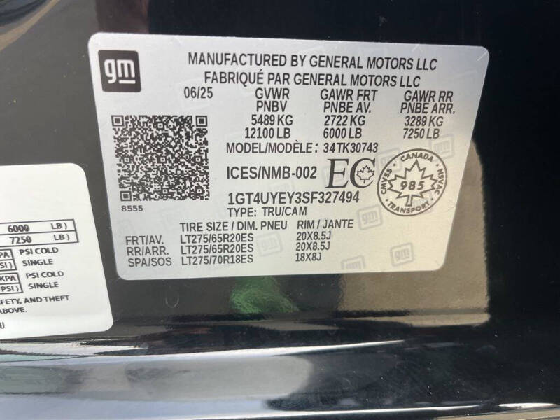 2025 GMC Sierra 3500HD