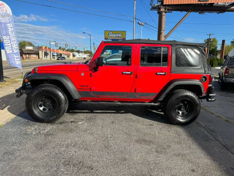 2016 Jeep Wrangler Unlimited for sale at All American Autos in Kingsport TN