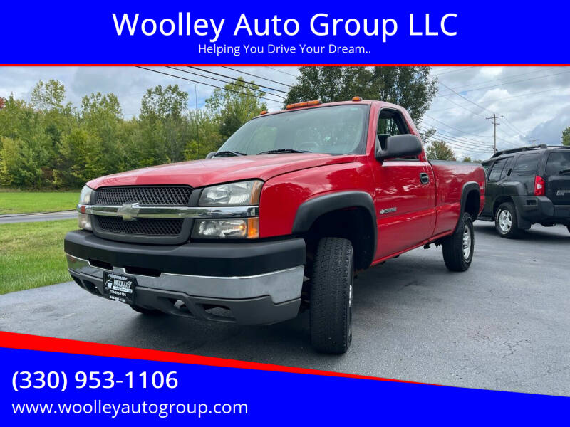 2004 Chevrolet Silverado 2500HD for sale at Woolley Auto Group LLC in Poland OH