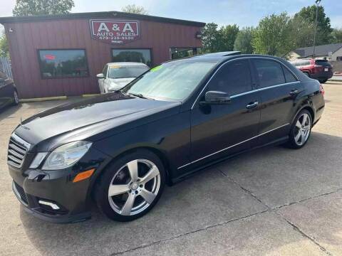 2010 Mercedes-Benz E-Class for sale at A & A Auto Sales in Fayetteville AR