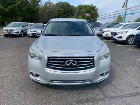 2013 Infiniti JX35 for sale at Northstar Auto Sales LLC in Ham Lake MN