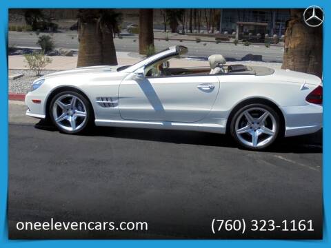2011 Mercedes-Benz SL-Class for sale at One Eleven Vintage Cars in Palm Springs CA