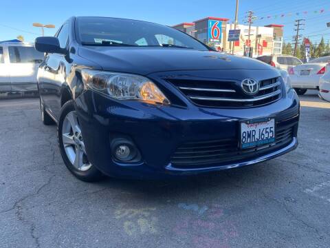 2013 Toyota Corolla for sale at Galaxy of Cars in North Hills CA