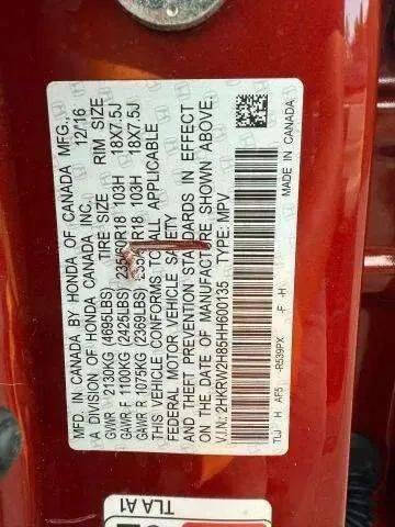 2017 Honda CR-V EX-L