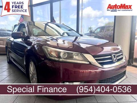 2015 Honda Accord for sale at Auto Max in Hollywood FL