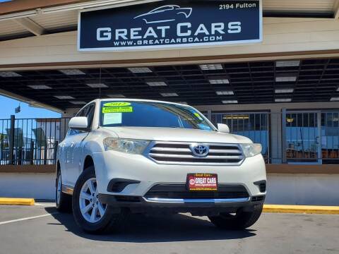 2012 Toyota Highlander for sale at Great Cars in Sacramento CA