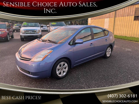 2006 Toyota Prius for sale at Sensible Choice Auto Sales, Inc. in Longwood FL