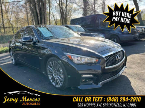 2016 Infiniti Q50 for sale at Jerry Morese Auto Sales LLC in Springfield NJ