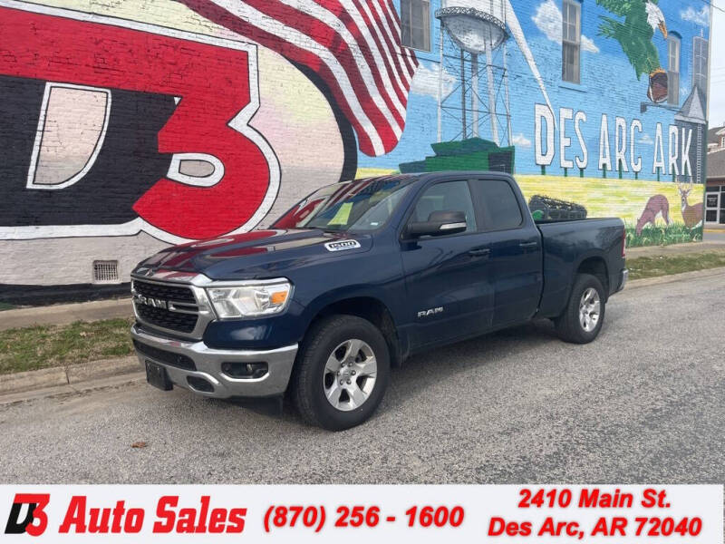 2022 RAM 1500 for sale at D3 Auto Sales in Des Arc AR