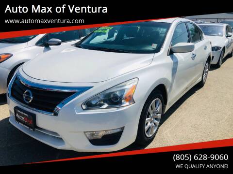 2015 Nissan Altima for sale at Auto Max of Ventura in Ventura CA